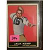 Image 1 : 1961 Topps Jack Kemp Card #166