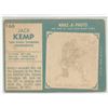 Image 2 : 1961 Topps Jack Kemp Card #166