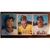 Image 1 : (3) 4"X3" Signed Cards of Craig Swan #41, Kent Tekulve #45 & Lee Mazzilli #8