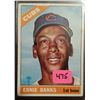 Image 1 : 1966 Topps Ernie Banks Card #110