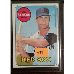 1969 Topps Carl Yastrzemski Card #130