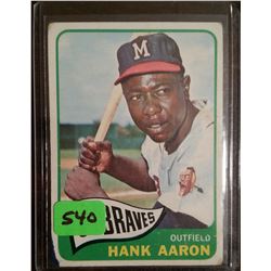 1965 Topps Hank Aaron Card #170