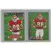 Image 1 : Lot of (2) 1997 Rookie Cards of Future Hall of Famer Tony Gonzalez