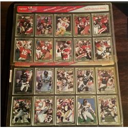 A Lot of (20) of 1990 Premier Action Packed Minnesota Vikings & 49'sers Team Set