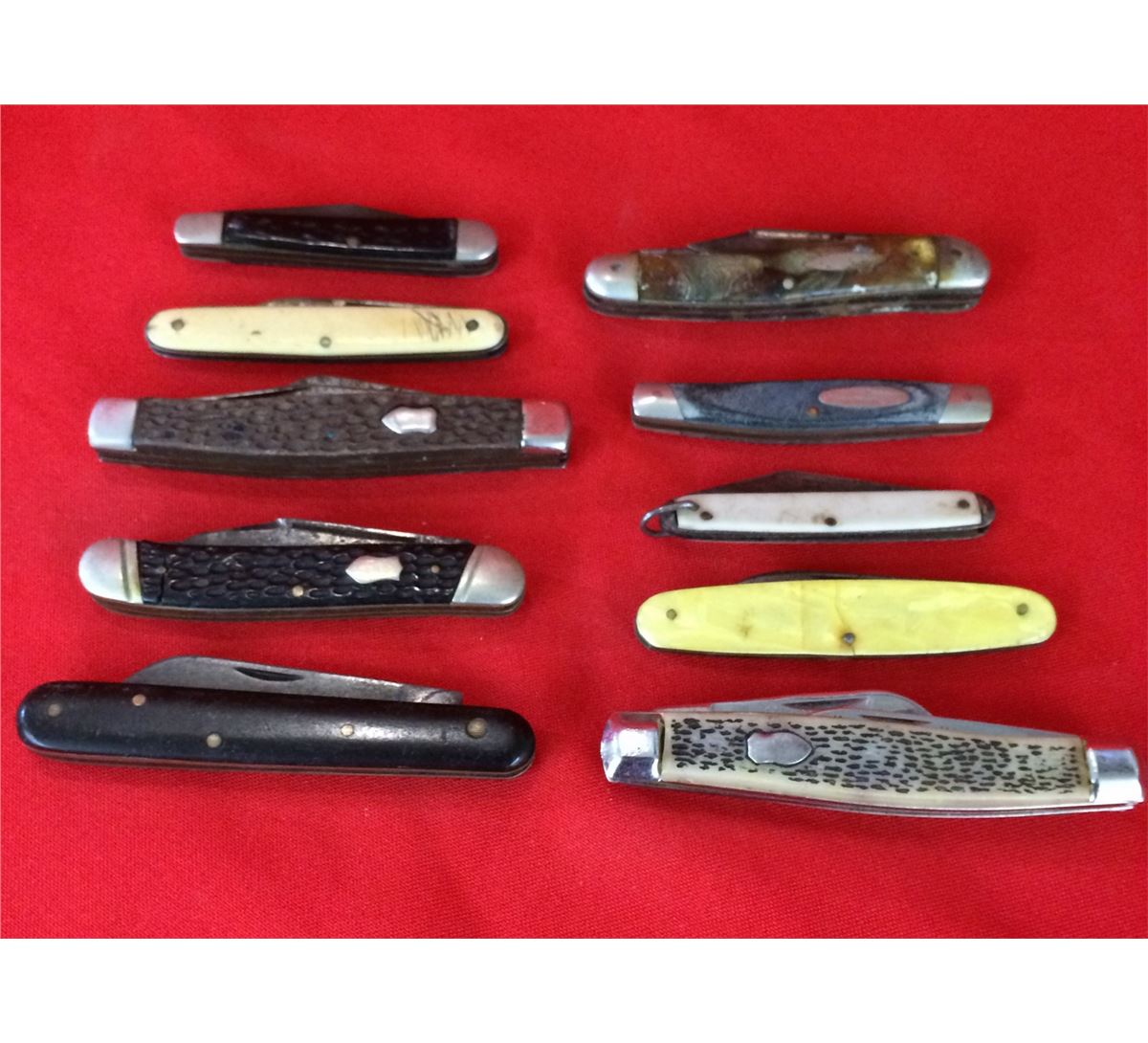 Vintage American Made Pocket Knife Lot