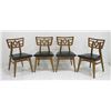 Image 1 : Set of 4 mid-century modern maple side chairs