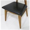 Image 4 : Set of 4 mid-century modern maple side chairs
