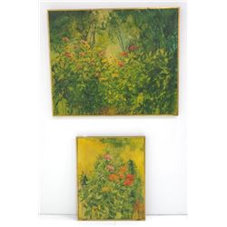 Malcolm Thompson, 2 Garden Scenes