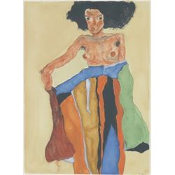 L. Cox. C., Semi Nude