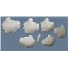 Image 1 : Remo Saraceni 6 cloud form lucite wall lights