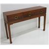 Image 1 : Modern rosewood console in the Chinese taste