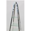 Image 2 : Polished aluminum obelisk form book shelf