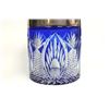 Image 4 : Cobalt blue cut to clear ice bucket