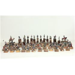 Metal toy soldiers