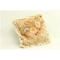Needlepoint pillow