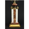 Image 2 : Art Deco style multi color marble &brass desk lamp