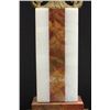 Image 4 : Art Deco style multi color marble &brass desk lamp