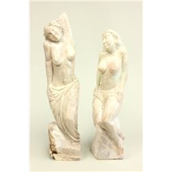 2 stone abstract nudes