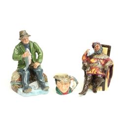 3 Royal Doulton figures
