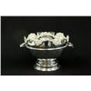 Image 1 : Silver plated & glass caviar set