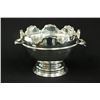 Image 2 : Silver plated & glass caviar set