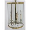 Image 1 : Brass & crystal lantern