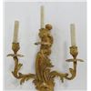 Image 4 : Pair Louis XV style 8 arm gilt bronze sconces