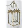 Image 1 : French bronze & glass lantern with 5 panels