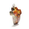 Image 2 : Amber & Silver Cross Pendant