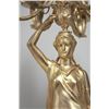 Image 4 : Pair 7 arm bronze figural candelabra