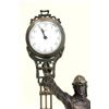 Image 2 : Bronze figural Aviator swing clock