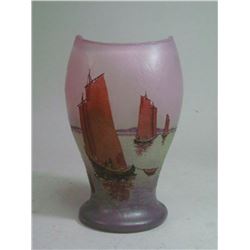 Legras cameo glass vase