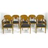 Image 1 : Set of 8 Baltic style arm chairs
