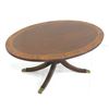 Image 2 : Kindel mahogany table & Henkel oval coffee table