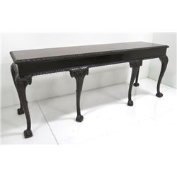 George III style mahogany sideboard