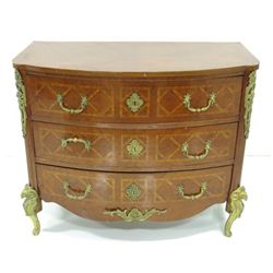 French Regency style bronze mounted commode