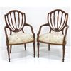 Image 1 : Pair of Adam's style arm chairs