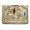 Image 5 : Russian Icon with silver cover