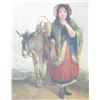 Image 3 : W. Thayer, "Peasant Girl with Donkey"