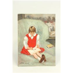 Schulte, "Petite Fille en Rouge"