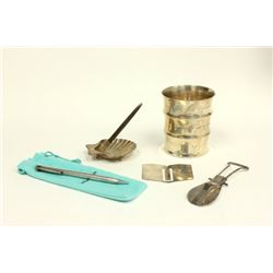 5 piece Tiffany sterling silver lot