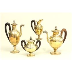 Continental silver tea & coffee service