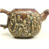 Image 3 : Chinese bronze teapot bas-relief