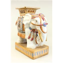 "Elephant" form garden seat