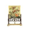 Image 1 : Asian jade screen with semi precious stones