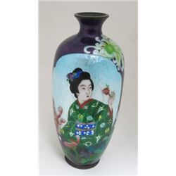 Japanese cloisonn? vase