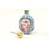 Image 5 : Canton style enamel snuff bottle