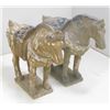 Image 1 : Pair of Asian stone horses