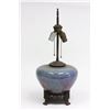 Image 1 : 19th c. Asian pottery vase mounted as a lamp