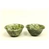 Image 1 : Pair of Chinese jade bowls